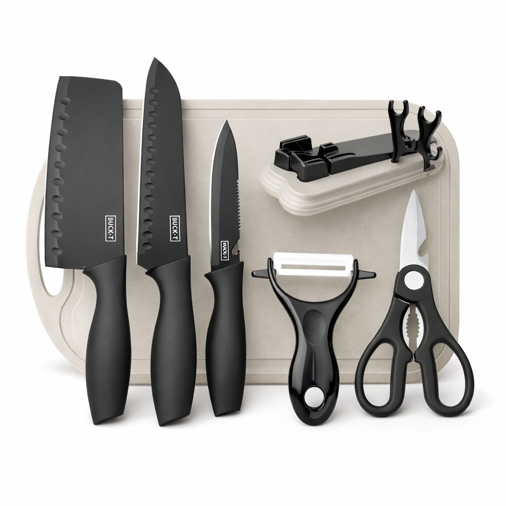 Knife & Cutting Board Set