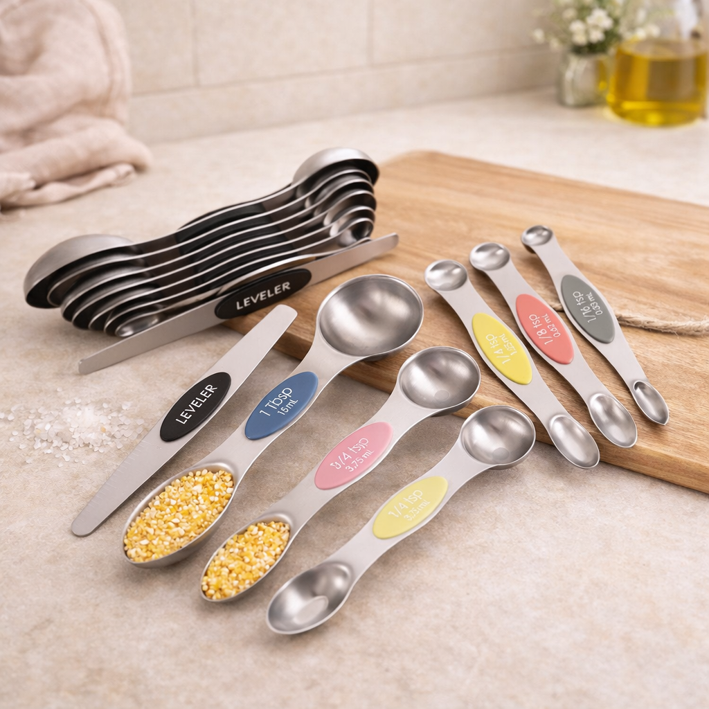 Magnetic Measuring Spoon Set