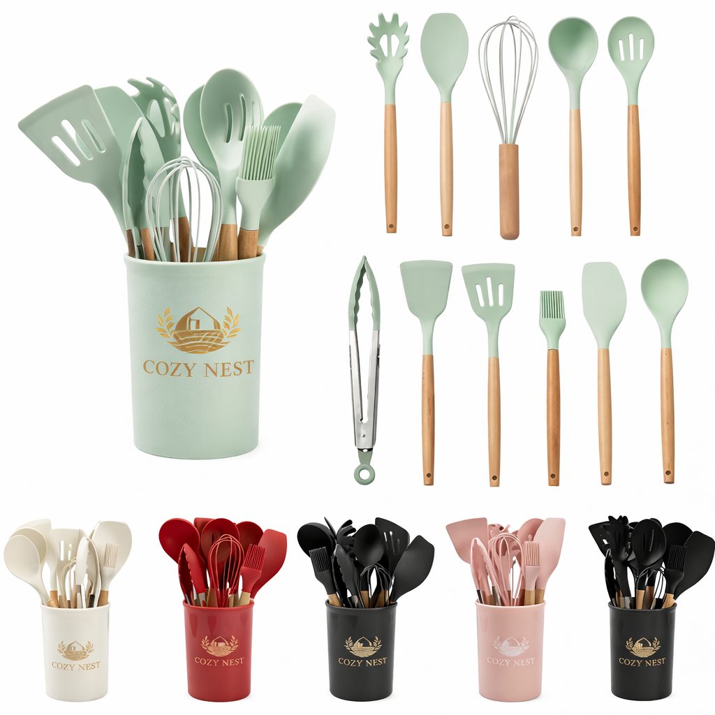 Silicone Utensil Set