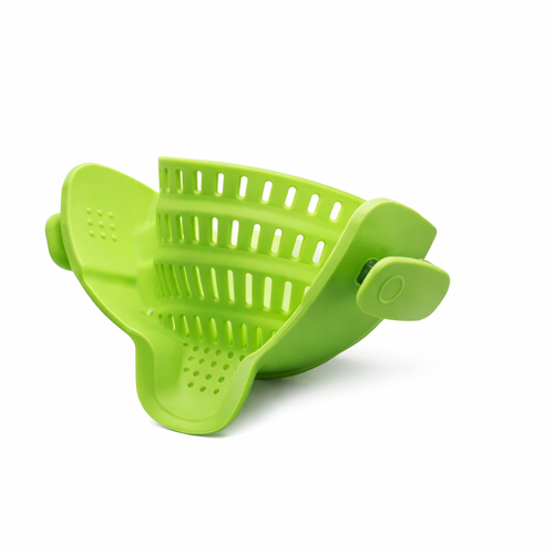 Clip-On Silicone Pot Strainer