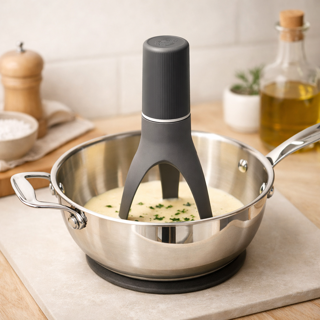 Automatic Pan Stirrer Hands-Free